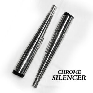 Chrome Silencer Black End